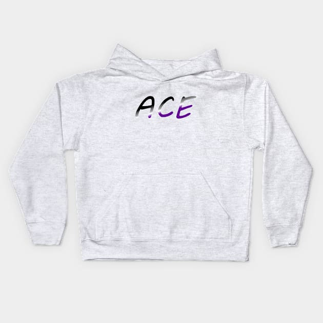 Asexual ACE Kids Hoodie by jedimasterkelly